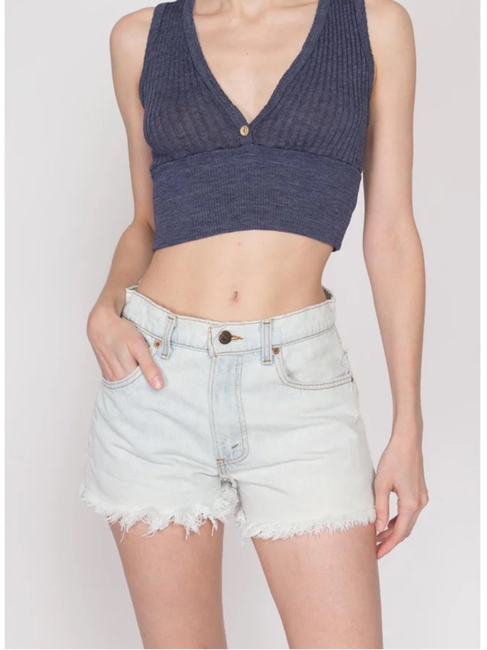 Levi's Light Blue Denim Jeans with Contrast Stitching